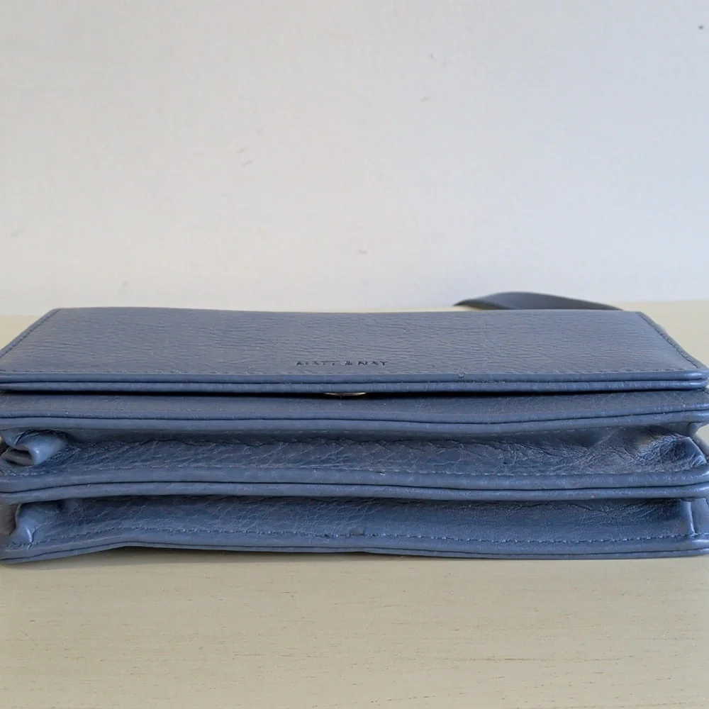 Matt & Nat Blue Crossbody Bag - Picture 4 of 11